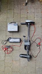 Fluistermotor Rhino Cobold 24V + accu | boot | rubberboot, Ophalen, Zo goed als nieuw