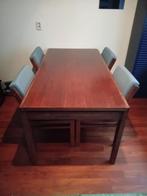 Pastoe eettafelset met 4 stoelen, Royal Deens design, Ophalen, Huis en Inrichting