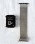 Apple Watch Series 6 44mm Cellular RVS Goud, Milanese loop, USA, IOS, Zo goed als nieuw, Zilver
