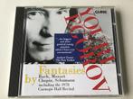 Youri Egorov Fantasies / Bach / Mozart etc, Cd's en Dvd's, Ophalen of Verzenden, Barok, Zo goed als nieuw