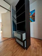 Zwarte boekenkast / kast – IKEA Brimnes, Ophalen, Zo goed als nieuw, 25 tot 50 cm, 150 tot 200 cm
