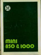 Oldtimer handleiding BL Mini 1977 engelstalig, Auto diversen, Handleidingen en Instructieboekjes, Ophalen of Verzenden