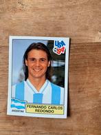 Panini WK USA 94 Argentinie Redondo, Ophalen of Verzenden, Zo goed als nieuw, Sticker