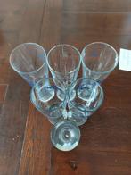 Zes Weizenglazen van 0,5 liter met logo., Verzamelen, Biermerken, Ophalen of Verzenden, Zo goed als nieuw, Glas of Glazen, Overige merken