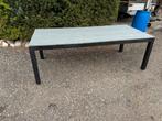 Leuke Tuintafel van 2m25x1m, Ophalen of Verzenden, Zo goed als nieuw, Rechthoekig, Aluminium