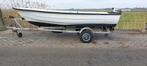 Elan 401 met 5pk 4t op trailer, Watersport en Boten, Sloepen, Ophalen, Gebruikt, Tot 10 pk, 3 tot 6 meter