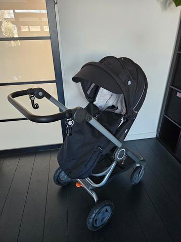 Stokke scoot met 2 issofix en maxi cosi  plus extra's