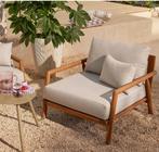 Nieuwe mooie hardhouten loungestoel van NOUS Garden, Ophalen, Nieuw, Hout