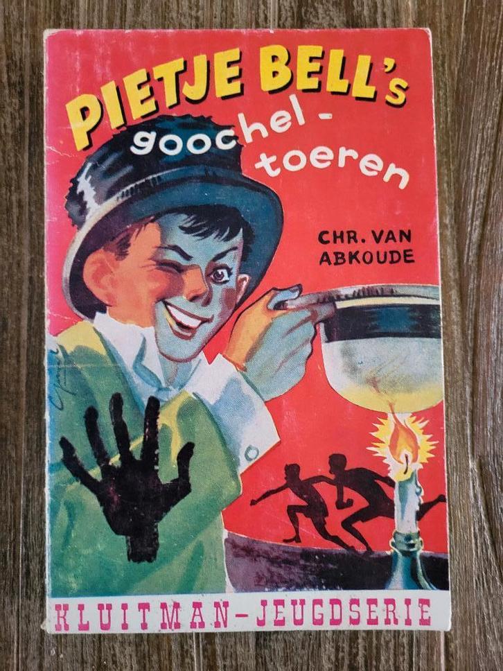 Pietje Bell's goocheltoeren - Chr. van Abcoude, Boeken, Kinderboeken | Jeugd | 10 tot 12 jaar, Zo goed als nieuw, Ophalen of Verzenden