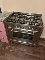 Boretti gasfornuis, Witgoed en Apparatuur, Fornuizen, Ophalen, 60 cm of meer, Zo goed als nieuw, Gas