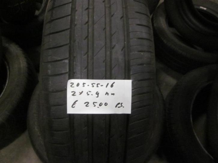 205 55 16 Diverse merken zomerbanden, Auto-onderdelen, Banden en Velgen, Banden en Velgen, Zomerbanden, 16 inch, 205 mm, Personenwagen