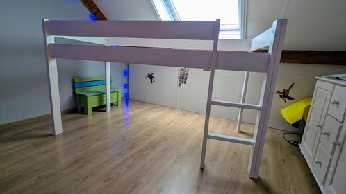 Half hoogslaper 200x90 cm, Kinderen en Baby's, Kinderkamer | Stapelbedden en Hoogslapers, Gebruikt, Hoogslaper, Ophalen