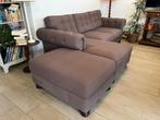 Urban Sofa 3-zits bank incl. longchair en hocker, Huis en Inrichting, Ophalen, Hout, 250 tot 300 cm, Gebruikt