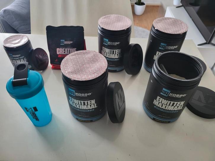 Eitwitpoeder - Creatine - Preworkout - Kosso Nutrition, Diversen, Levensmiddelen, Ophalen of Verzenden