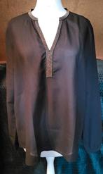 Blouse zwart maat 42 Tuunte, Ophalen of Verzenden, Zo goed als nieuw, Maat 42/44 (L), Zwart
