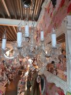 Adv 13 kristallen kroon luchter met 2 etages, Ophalen of Verzenden, Zo goed als nieuw