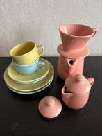 Aardewerk koffiesetje in perfecte staat. Melita., Huis en Inrichting, Ophalen of Verzenden, Zo goed als nieuw, Overige stijlen