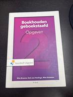 Boekhouden geboekstaafd Opdrachten 2, Boeken, Studieboeken en Cursussen, Ophalen, Beta, Zo goed als nieuw, MBO
