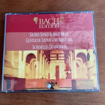 Bach Sacred songs. Geistliche Lieder und Arias. Dubbel CD. beschikbaar voor biedingen