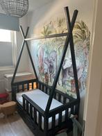 Tipi houten kinderbed met 2 lade, Ophalen, Gebruikt, 70 tot 85 cm, Matras
