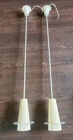 Hanglampen 3 stuks, Vintage, Ophalen, Gebruikt, Mid- century, Vintage, Metaal