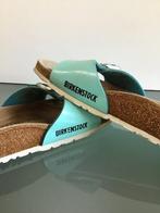 GRATIS VERZENDEN | BIRKENSTOCK turkooizen slippers 38, Slippers, Zo goed als nieuw, Birkenstock, Verzenden