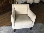Fauteuil crème kleur, Huis en Inrichting, Fauteuils, Ophalen, Zo goed als nieuw, 75 tot 100 cm, 50 tot 75 cm