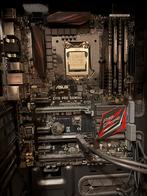Asus Z170 Pro Gaming moederbord met I7 7700k processor, Computers en Software, Moederborden, Ophalen of Verzenden, Zo goed als nieuw