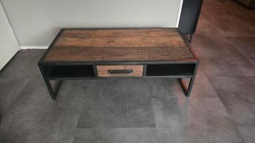 Haco konan sleeperwood salontafel 125 x 65  beschikbaar voor biedingen
