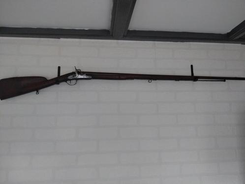 3 Antieke voorlaad geweren van ruim voor 1870, Antiek en Kunst, Antiek | Gereedschap en Instrumenten, Ophalen of Verzenden