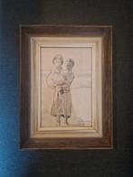 Tekening A. Segaar - Katwijk 1900, Ophalen