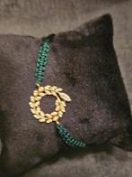 Armband roestvrijstalen, Ophalen of Verzenden, Nieuw, Goud, Staal