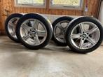 BMW Velgen met Dunlop winterbanden 3 serie, model F30/F31, Auto-onderdelen, Banden en Velgen, Ophalen, Banden en Velgen, 17 inch