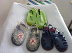 2 paar waterschoenen en 1 paar pantoffels jongen, Ophalen, Jongetje of Meisje, Gebruikt, Schoentjes