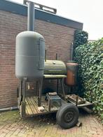 Opknapper smoker op aanhanger, Ophalen, Gebruikt