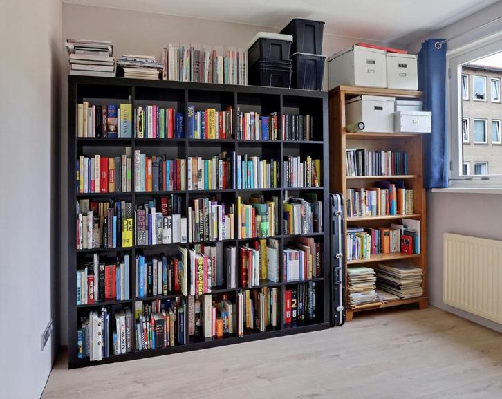 Ikea Expedit room divider 5x5 vakken, Huis en Inrichting, Kasten | Wandmeubels, Zo goed als nieuw, 150 tot 200 cm, 150 tot 200 cm
