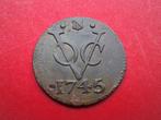 Duit VOC Utrecht 1745, Postzegels en Munten, Munten | Nederland, Ophalen of Verzenden, Vóór koninkrijk, Overige waardes, Losse munt