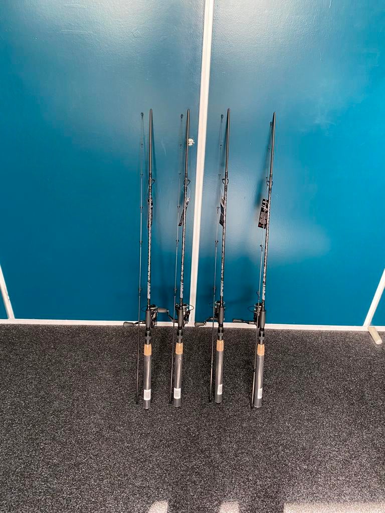 Saenger micro spin 2,10m 0-12gr Combo’s (op=op), Watersport en Boten, Hengelsport | Roofvissen, Nieuw, S, H, Complete set