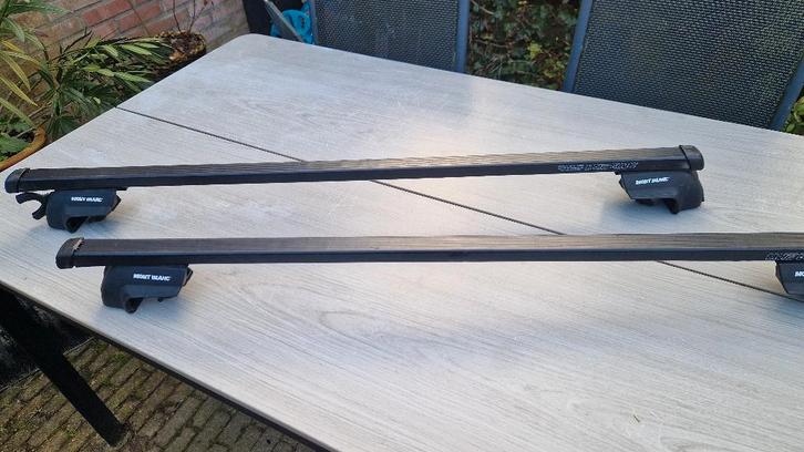 Set Mont Blanc universele dakrails, Auto diversen, Dakdragers, Gebruikt, Ophalen