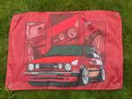 GTI BANNER 60X90 MET BEVESTIGGINGS OGEN, Auto diversen, Wieldoppen, Ophalen of Verzenden, Nieuw