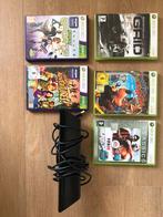 Xbox 360 kinect met 5 spellen, Spelcomputers en Games, Spelcomputers | Xbox 360, Ophalen of Verzenden, Gebruikt