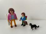 Playmobil. Gezin. Moeder. Hond. Kind., Ophalen of Verzenden, Zo goed als nieuw