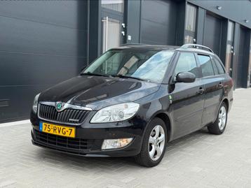 Skoda Fabia 1.2 TDI 55KW Greenline Combi 2011 Zwart beschikbaar voor biedingen