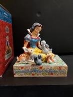 Jim Shore Disney Traditions Snow White Sneeuwwitje, Ophalen, Sneeuwwitje of Doornroosje, Zo goed als nieuw, Beeldje of Figuurtje