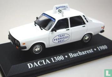 4860: Dacia 1300 - Bucharest Taxi - 1980 - Atlas 1:43 beschikbaar voor biedingen