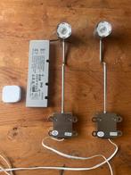 Ikea Urshult kastlampjes met LED dimmer, Huis en Inrichting, Lampen | Spots, Gebruikt, Metaal of Aluminium, Ophalen of Verzenden