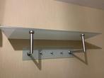 Moderne design wandkapstok D-TEC model Atlas 2, Huis en Inrichting, Minder dan 100 cm, Ophalen, Wandkapstok, Glas