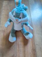 1999 Warner Bros Looney Tunes Bugs Bunny knuffel, Ophalen of Verzenden, Zo goed als nieuw, Overige typen