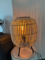 Leuke tafellamp, Huis en Inrichting, Lampen | Tafellampen, Ophalen, Zo goed als nieuw, Hout, Minder dan 50 cm
