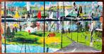 Anneke Wilbrink acryl op hout, Antiek en Kunst, Ophalen of Verzenden